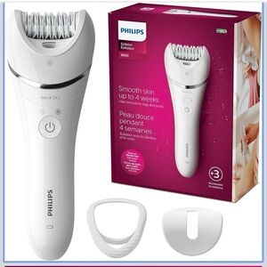 Philips Series 8000 Wet & Dry White Epilator